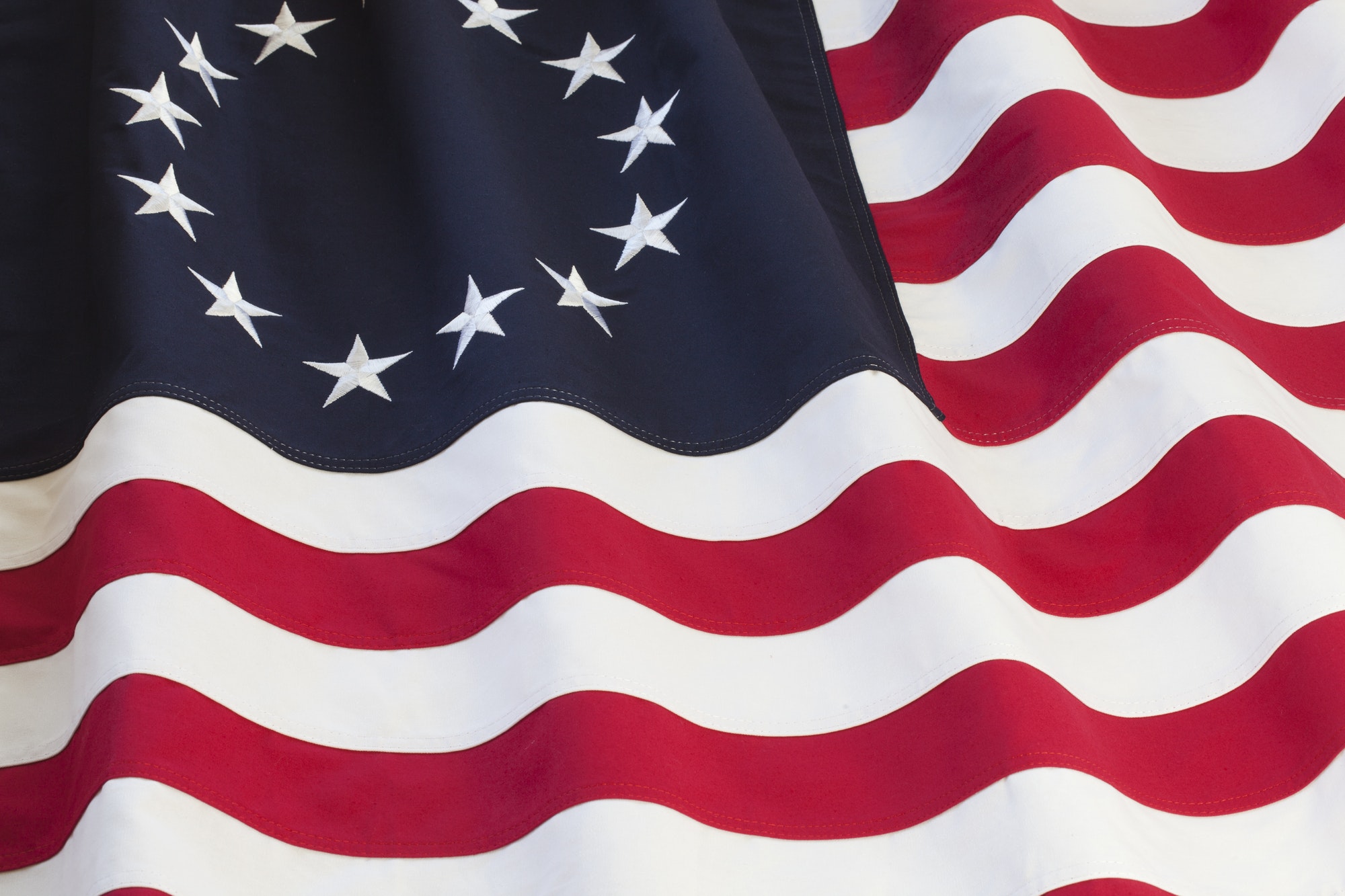 Thirteen Star Flag of the United States
