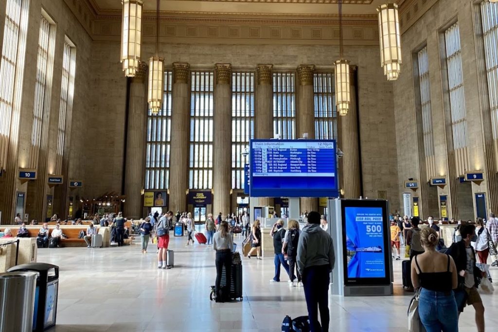 Amtrak Philadelphia Train Station