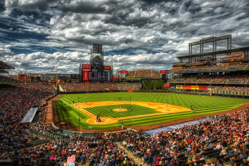 Coors Field in Denver’s Ballpark neighborhood
