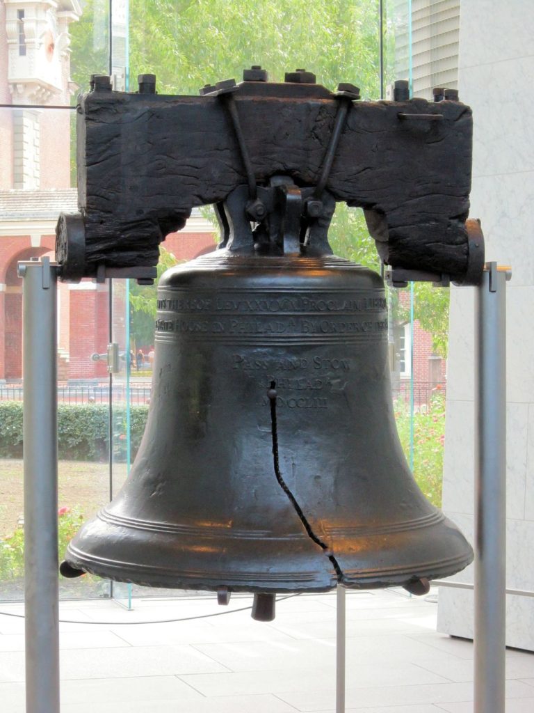 The Liberty Bell in Philadelphia